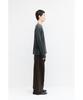 Haechinglum Wide Curve Jeans Brown