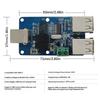 USB Isolator 2500V USB Hub Isolator USB Isolation Board ADUM3160 Support USB Control Supporting 480Mbps Transfer
