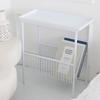 Danish Design/ins Style Sofa Side Table Wrought Iron Corner Table Nordic Bedside Storage Small Table Coffee Table Rack