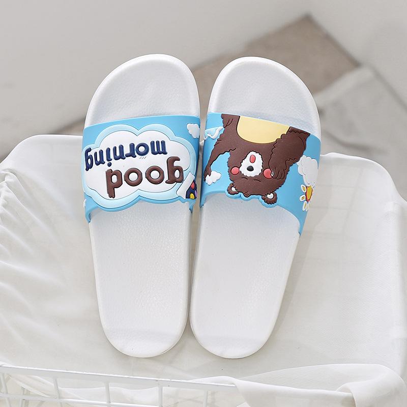 Summer Slippers Women Wear Thick-soled Household Indoor Fashion Cartoon Non-slip Cool Slippers Women