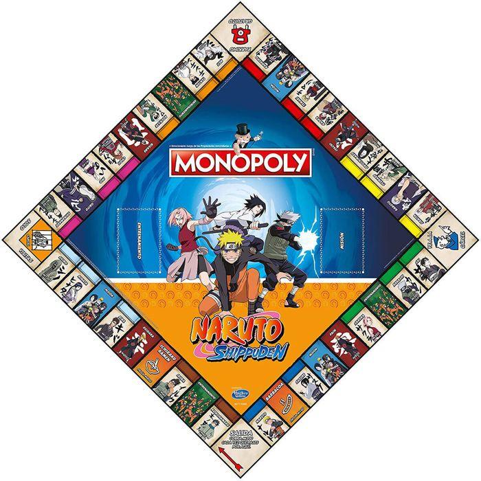 Jeux de société monopoly eleven force naruto shippuden