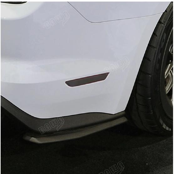 BAWA ABS Wielwenkbrauw Lampbehuizingen Decoratie Zwartgemaakte Auto Koplamp Kap Sierlijst Voor Ford Mustang 2015-2023 Exterieur Accessoires