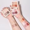 Revlon Dazzle Eyeshadow Quad 001 Glazing Brown Color Nuance Beige Japanese Development Eyeshadow Image 3.0g