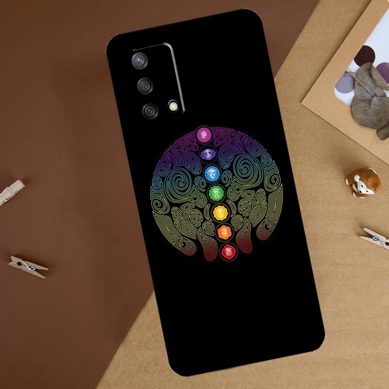 Mandala Chakra Insist Yoga Für Oppo A60 A40 A80 A74 A94 A54 A18 A38 A58 A78 A98 A16 A76 A96 A15 A57S A17 A77 Handyhülle