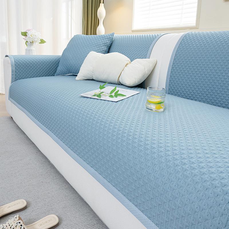 Cool Feeling, High Feeling, Summer And Summer Sofa Cushion  New One-Piece Seat Cushion, Cream Wind Cover Towel