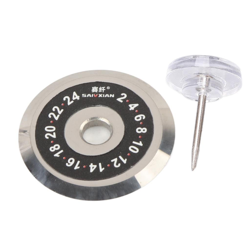 Fiber Optic Cleaver Blade 24 Faces 22mm Diameter SKL 6C A8 HB 08 Optical Fiber Cutter Blade