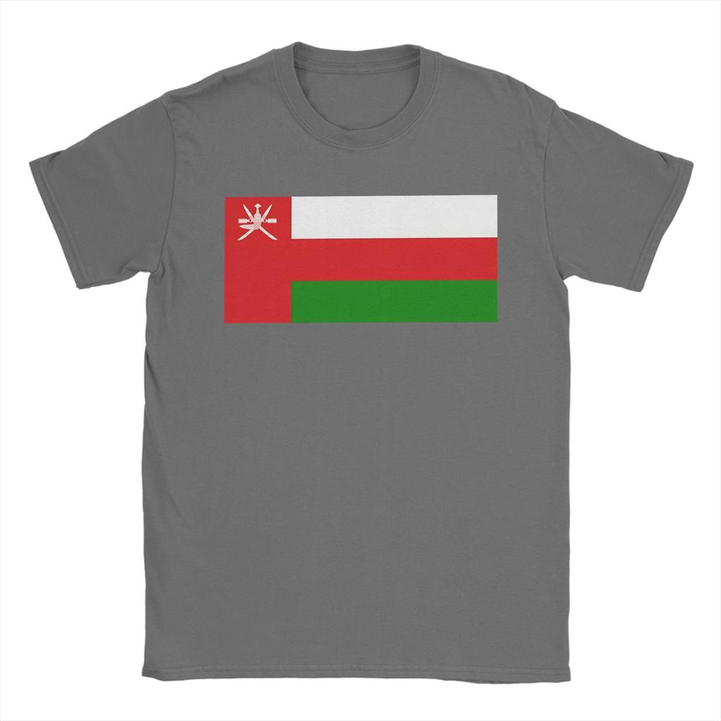 Oman Vlag Puur Katoen T-shirt Voor Mannen Zomer Klassiek T-shirts Ronde Hals Hip Hop T-shirts Oversized Dropshipping Tops