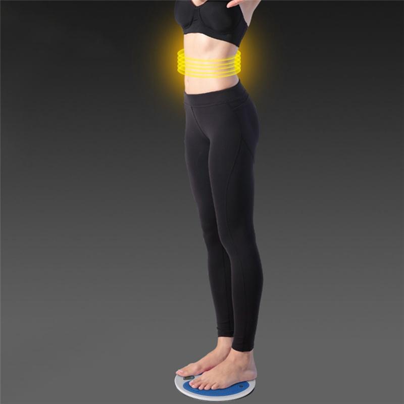 Home Fitness Figure Slim Disc Foot Massage Plate Exercise Board