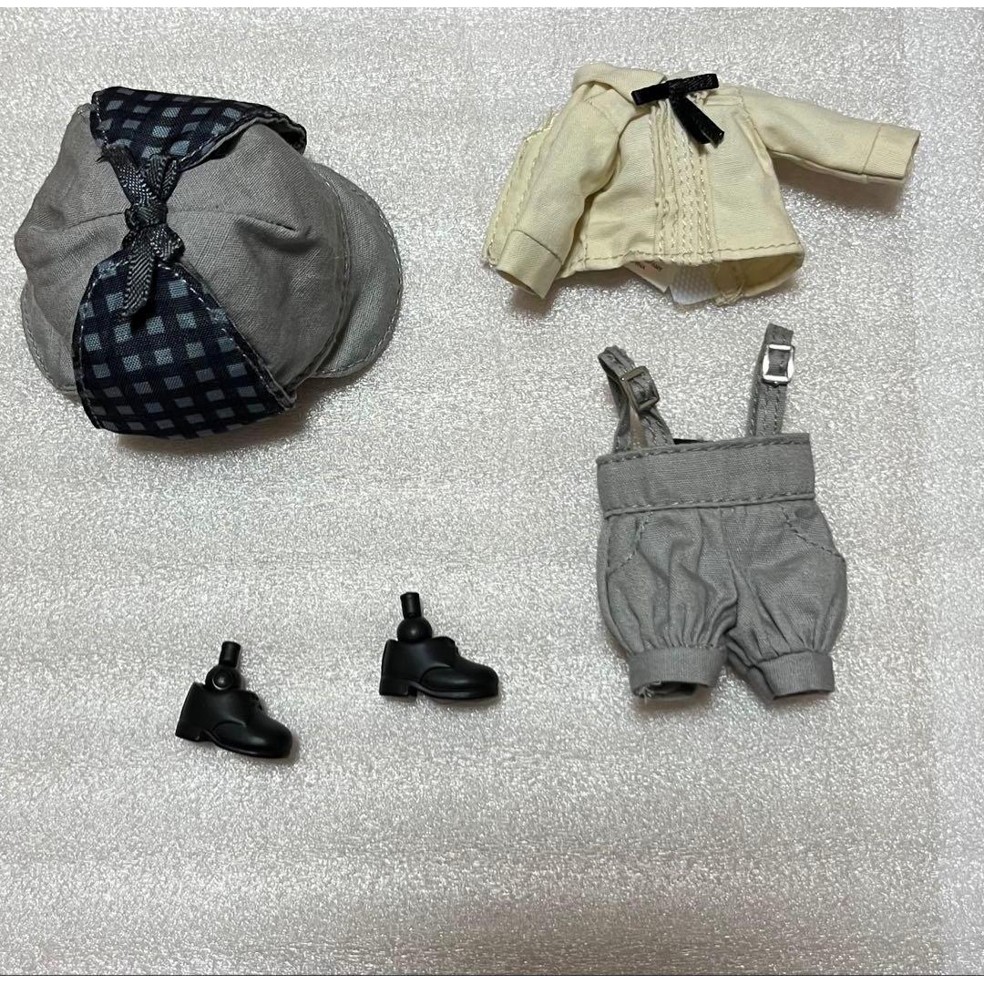 Used [Out of stock] Nendoroid Doll Detective Clothes Set Boy Gray