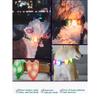 Nachtsicherer Haustieranhänger LED-Licht für Hunde Katzen, Leuchtender Anti-Verlust-Halsbandanhänger für Nachtspaziergänge Teddy Kleine Haustierbedarf