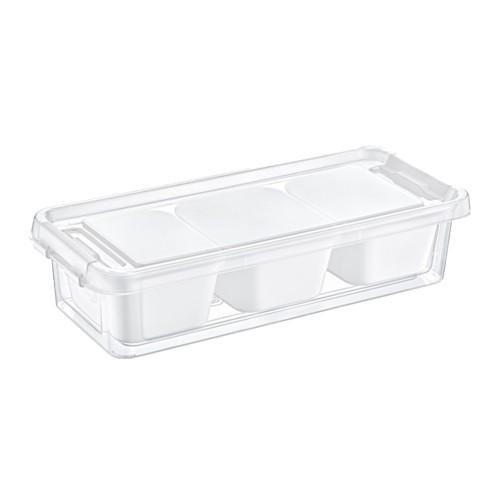 Hobby Life Flat Grand 3 Compartments 1.2L Organiser Box