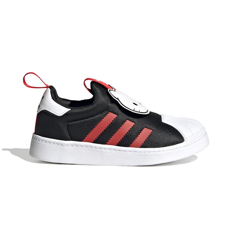 Hello Kitty x Adidas Originals SUPERSTAR 360 Casual Low top Kids' Skateboarding Shoes Red White Black Kids HQ4093
