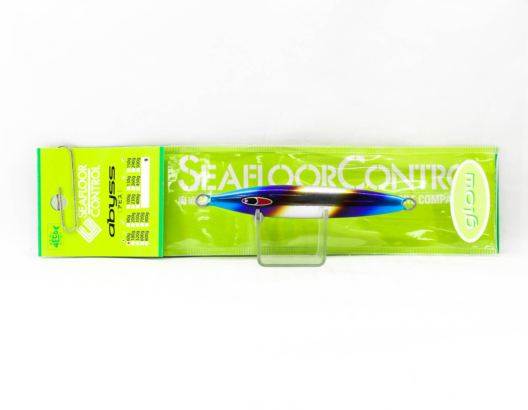 Seafloor Control Metal Jig Abyss 60 grams Titan Red Pearl Zebra Glow (5771)