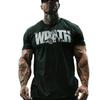 Men's Slim Fit Stretch Cotton Fitness T-Shirt - Breathable Short Sleeve