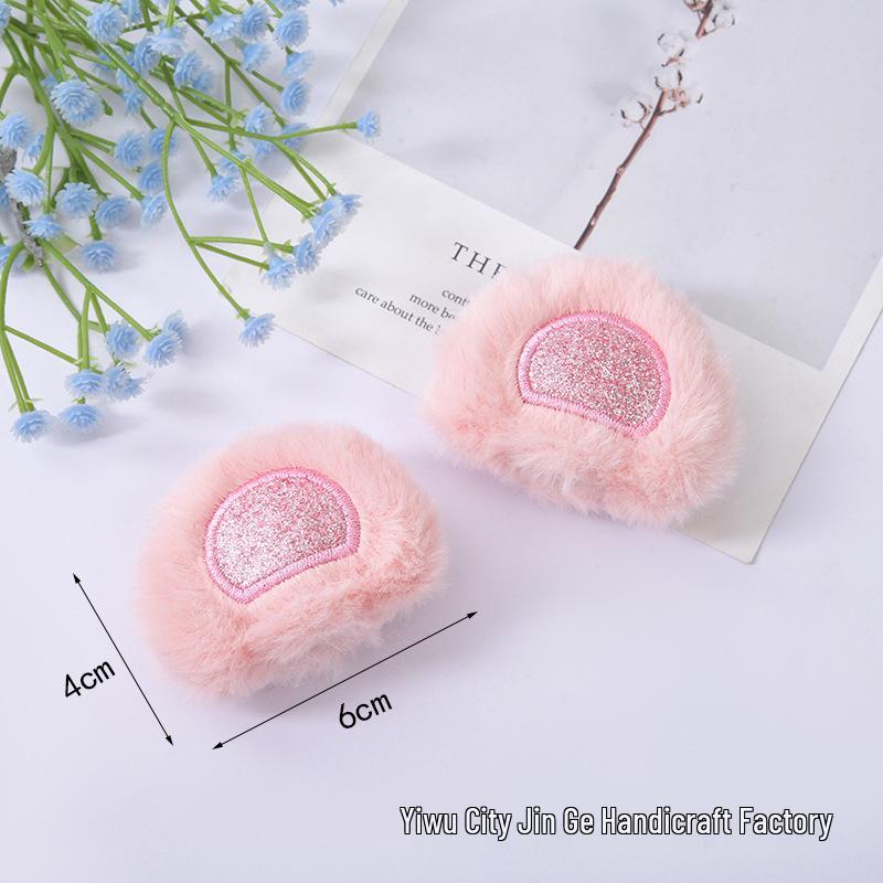 Cartoon Rabbit, Cat & Bear Ear Plush Headbands - DIY Animal Ear Hair Accessories