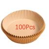 10-100Pcs Air Fryer Disposable Paper Non-Stick Airfryer Baking Papers Round Air-Fryer Paper Liners Paper Kitchen Accessories