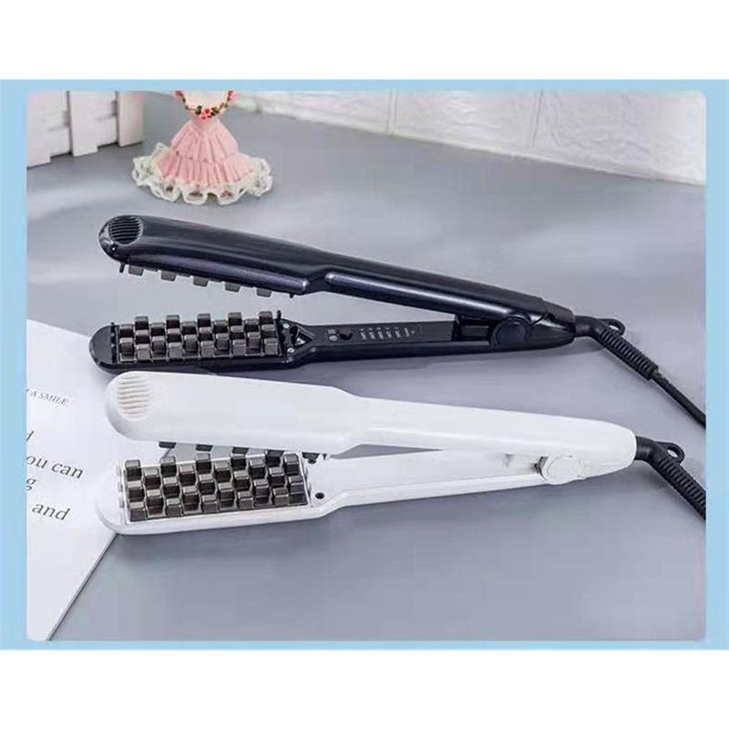 Elektrikli Profesyonel Mısır Kıvırma Splinti Saç Kabartma Sihirli Alet Mısır Sakalı Erkek Ped Saç Kökü Kıvırıcı Kalay Folyo Saç Kıvırma Çubuğu