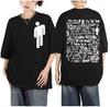 When We All Fall Asleep Where Do We Go Graphic T Shirts 2024 New Album Double Sided Print TShirt Unisex Fashion Retro TShirts