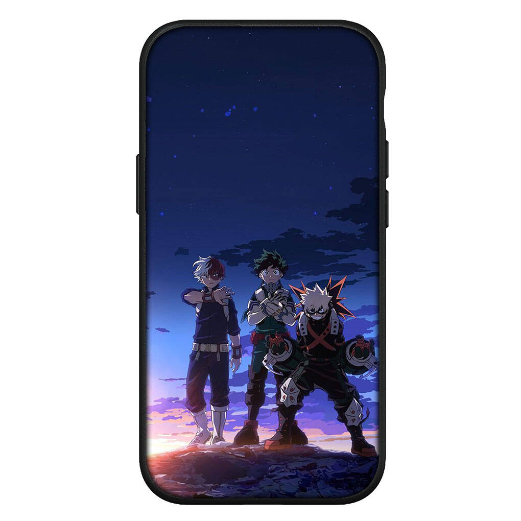for iPhone 17 16 15 Xiaomi Poco F7 F8 X7 X6 C85 C75 C71 M8 Redmi Note 14 13 12 11 8 Pro Max 14C 13C 15C A3 Phone Case Wallpaper My Hero Academia Cover