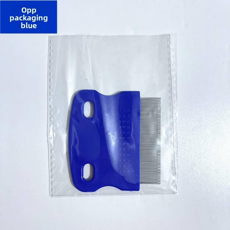 Pet Flea Comb Stainless Steel Tooth Pet Grooming Tool For Dogs And Cats