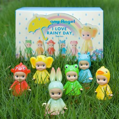 S Winkel Ich Liebe Regentage Serie Blind Box Niedliche Mini-Figur Anime-Charakter Puppenmodell Dekoration Spielzeug Kindergeschenk Überraschungsbox