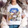 Artistic Maine State Themes and Landmarks T-and Kids Tshirt, Tee for History and Travel Lovers