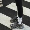 Daddy Shoes Women's Trendy New Thick-soled Heightening Sports and Leisure Shoes Retro Lace-up Women's Shoes