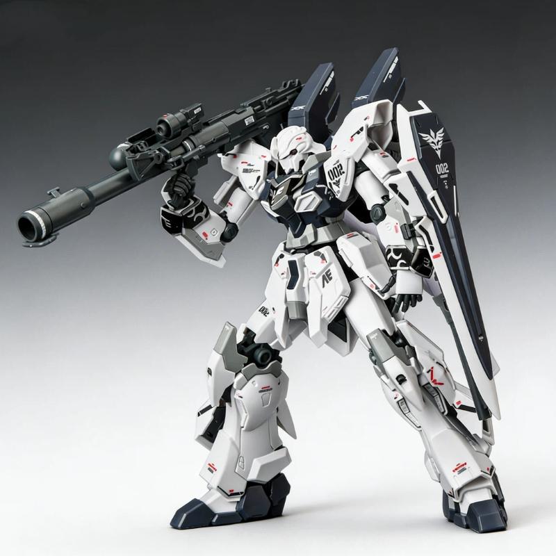 PB Limited HG 1/144 217 Sinanju Stein Narrative Ver. White Prototype Model Kit With Water Decals Display Stand Collectible Toys