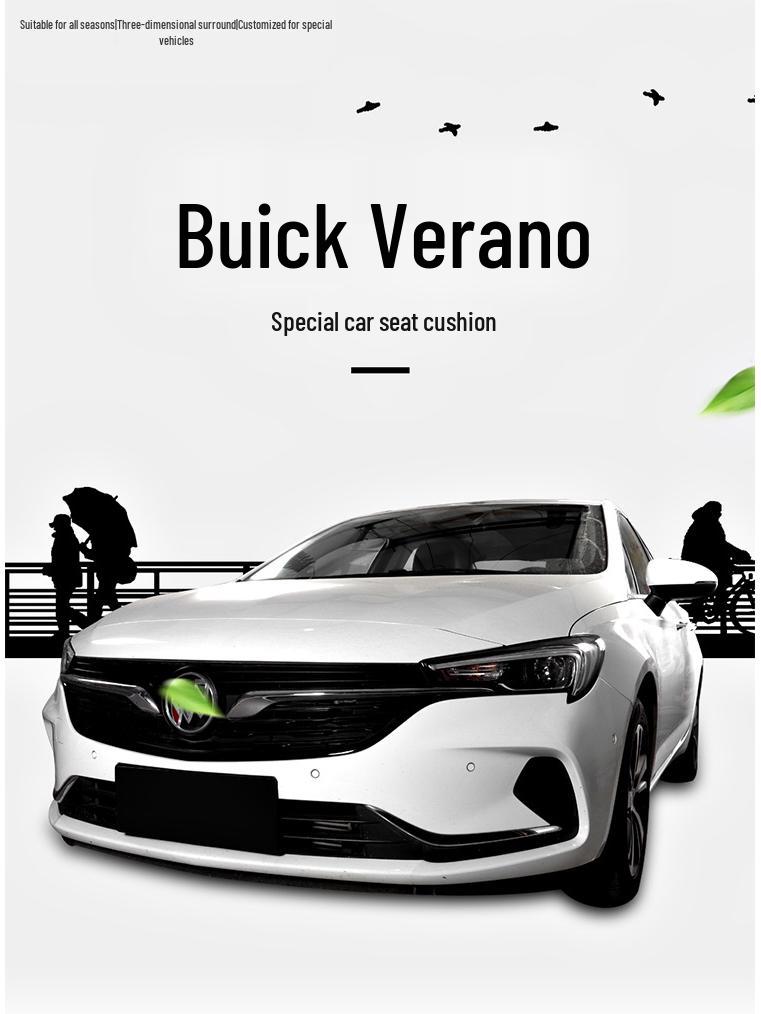 Four Seasons Universal Buick Verano Wear-Resistant Leather Car Seat Cover