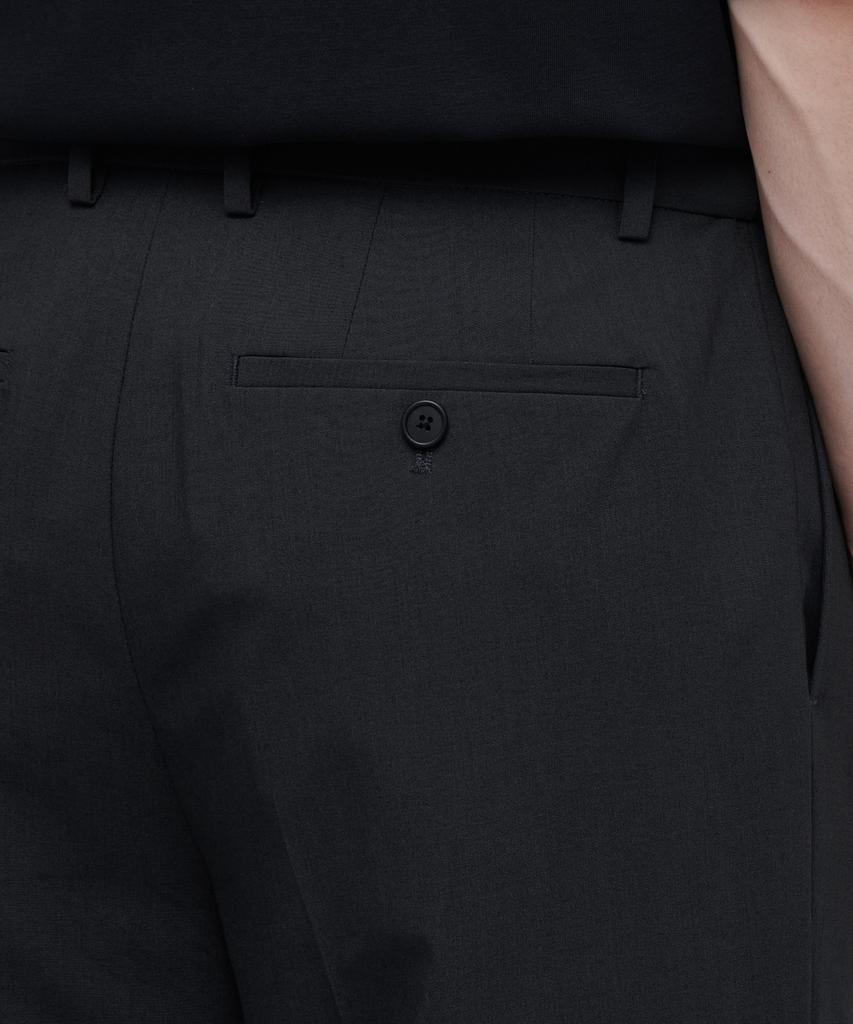 MUSINSA STANDARD [Cooltandard] Real Wide Hidden Banding Slacks [Gray]