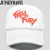 Adult Kids Kid Terry Bogard Cap The King of Fighters FURY FATAL Hat Trucker Cap Cosplay Coser Cap Hat Mesh Caps for Unisex Cosplay