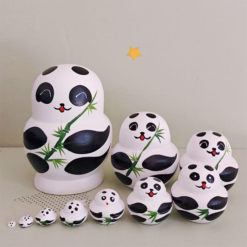 

Матрешка 10 слоев маленький желтый утенок сушеная липа ручная роспись детская игрушка креативные украшения