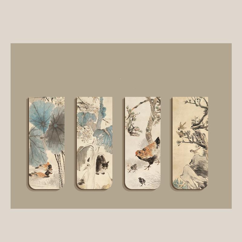 2-5ks/sada Jednoduchost záložky pro děti Noční obloha Oceán Krajina Scenary Book Marks Magnet Bookmarks for Books Školní potřeby