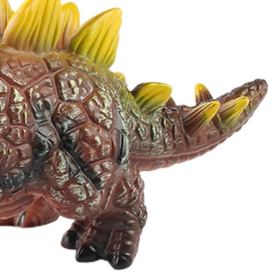 Dinosaur Model with Sound Realistic Stress Relief Soft Rubber Squeeze Dinosaur Figure Collection Model Birthday Gift