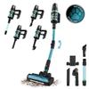 Stick Vacuum Cleaner - CECOTEC - Conga Rockstar 9500 Lunar Pet Flex - 300 AW - 90 Min Autonomy - HairLess Brush