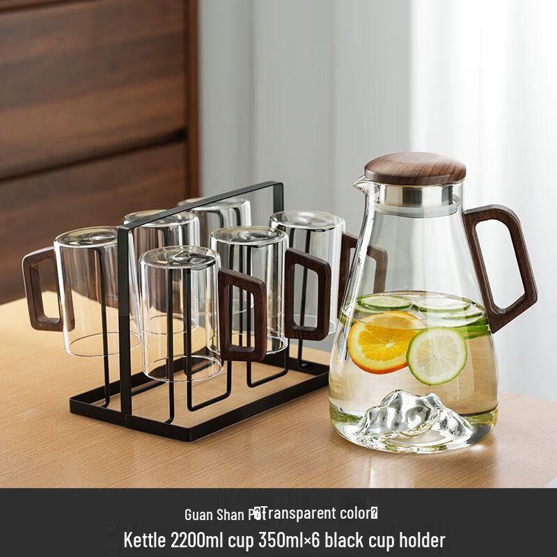 TXRMDX High-End Glass Teacup Set