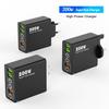 200W Multi-Port Charger - 3 USB & 3 PD Ports, Six-in-One Fast Charging for Phones (5V 2.4A), EU/US/UK Compatible