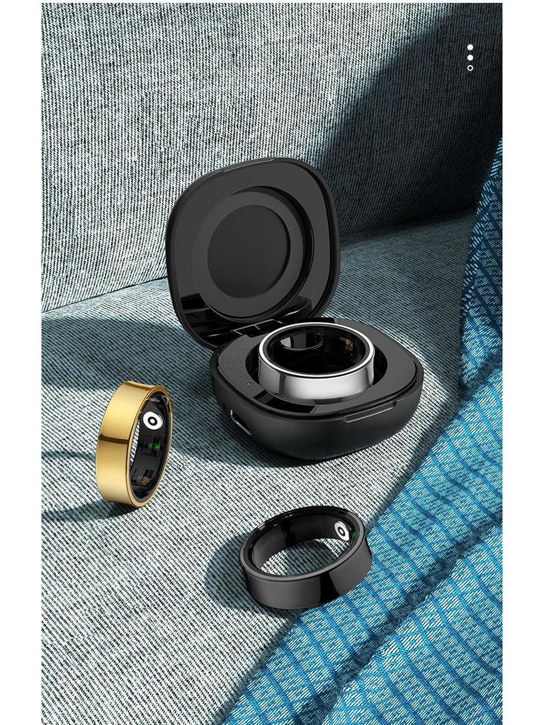 R06 Smartring: Herzfrequenz-, Blutsauerstoff-, Schlaf- und Trainingsmonitor, Wasserdichter Schrittzähler, Bluetooth-Fotografie