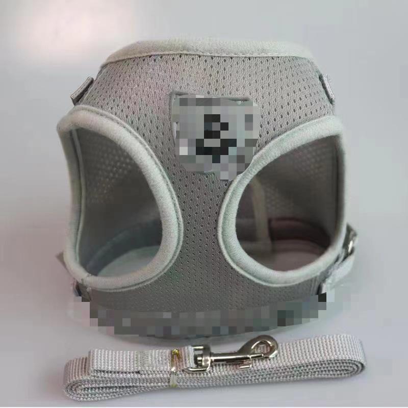 Reflective Plaid Pet Harness and Leash Set - Anti-Pulling and Breathable for Cats and Dogs