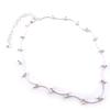 Les Trésors De Lily [J6839] - Silver 'Ovation' Necklace
