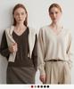 SUARE WOMEN [Bora Claire X Suare] (Women) 100% Cashmere Whole Garment V-Neck Knit - 8 Colors
