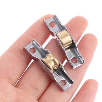 1 τεμ. Τροχαλία οθόνης από πλαστικό χάλυβα Παλιός μοντέρνος χάλκινος τροχός από κέλυφος από ανοξείδωτο χάλυβα