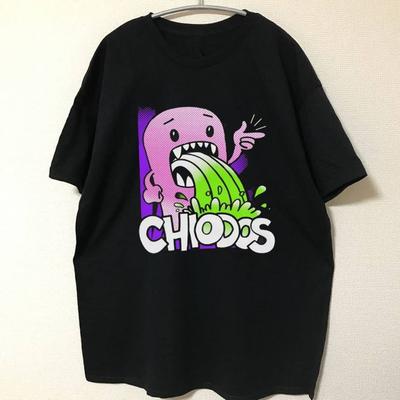 CHIODOS Rosa Kreatur Grünes Erbrechen T-Shirt S bis 5XL NZL644 Unisex T-Shirt