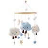 Baby Wooden Bed Bell Bracket Mobile Hanging Rattle Toys Crib Bracket Hanger Baby Crib Mobile Bed Bell Toy Holder Arm Bracket