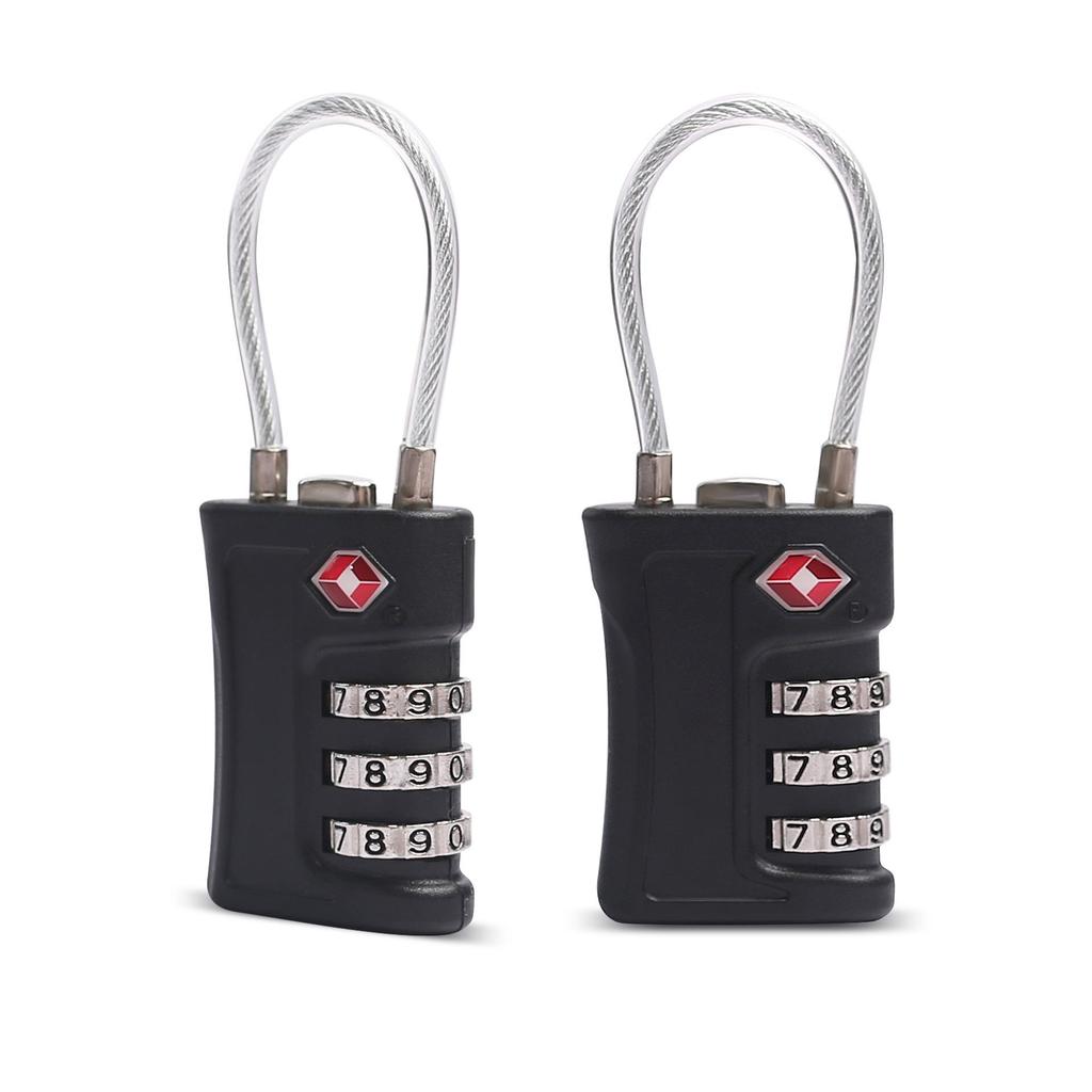 TSA-Approved Travel and Gym Suitcase Padlock with Password