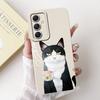 For Samsung Galaxy C55 M55 F55 5G Cute Panda Rabbit Cartoon Soft Silicon Case For Samsung C55 M55 F55 Shockproof Phone Cases