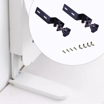 2 Desktop Pegboard Brackets, Holders, Standing Holder, Adjustable Fixing Clamps