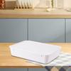 1 Pizza Proofing Box Stackable Tray with Lid Container Food Storage Organizer Suitable for Kitchen