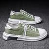Fashion New Arrival Canvas Summer Breathable Comfortable Men Sneakers Fashion Lace-up Casual Walking Flats Men's Vulcanize Shoes
