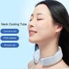 Summer Neck Cooling Tube Wearable Neck Cooler Lightweight Reusable Ice Cold Ring Outdoor Heatstroke Prevention Neck Wrap Collar